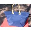 Ellen Tracy Large Blue or Red  Nylon Tote / Beach Bag New