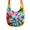 pp 66 SHOULDER BAG SLING BEACH HOBO TIE DYE UNIQUE UNISEX GYPSY S CROSSBODY MEN