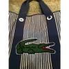 NEW RARE LACOSTE UF FLORIDA GATOR TERRY NAVY BLUE STRIPE BEACH SCHOOL BABY BAG