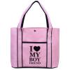 I Love My Boyfriend Fashion Tote Bag Shopping Beach Purse