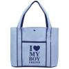 I Love My Boyfriend Fashion Tote Bag Shopping Beach Purse