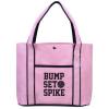 Bump Set Spike Volleyball  Fashion Tote Bag Shopping Beach Purse