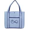 Infinite Infinity Love For Soccer Fashion Tote Bag Shopping Beach Purse