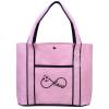 Infinite Infinity Love For Soccer Fashion Tote Bag Shopping Beach Purse