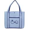 Infinity Love Cross Christian Fashion Tote Bag Shopping Beach Purse