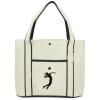 Female Volleyball Player   Fashion Tote Bag Shopping Beach Purse