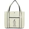 Keep Calm and Love Dogs Fashion Tote Bag Shopping Beach Purse