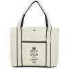 Keep Calm and Carry On Crown  Fashion Tote Bag Shopping Beach Purse