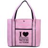 I Love Heart Someone With Autism Fashion Tote Bag Shopping Beach Purse