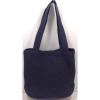 Talbots Black Woven Beach Bag Purse Tote Handbag Shopper Large