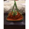 HERMES AUTHENTIC BEACH TOTE BAG ORANGE AND GREEN Mint