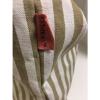 Saldarini Como 1882 Striped Canvas Extra Large  Beach Bag Tote EUC $300