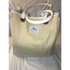 Lacoste Women Purse Clutch Bag Women Handbag Beach Fashion Shoulder Tote Beige