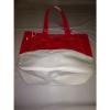 VICTORIA&#039;S SECRET PINK TRANSPARENT JELLY PLASTIC BEACH TOTE BAG PINK