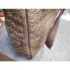 LARGE THIRTY ONE BROWN QUILT CLOTH HANDBAG PURSE SHOPPER BEACH CRAFT TOTE BAG