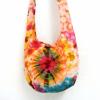 pp 44 SHOULDER BAG SUMMER HOBO TIE DYE THAI PARTY GYPSY EASY LIFE LADY BEACH NEW