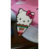 Hello Kitty Tote Bag Foldable Cloth Mesh 9&#034; Tall Beach Vacation Park NWT