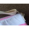 AUTH VICTORIA&#039;S SECRET PINK/WHITE STRIPED X-LARGE TRAVEL BEACH BAG