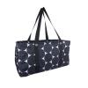 Gift set Thirty one Large Utility tote laundry beach bag navy wave &amp; more 31