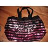 NWT Victoria&#039;s Secret Runway SPRING BREAK Metallic XL Weekender  Beach Bag Tote