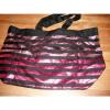 NWT Victoria&#039;s Secret Runway SPRING BREAK Metallic XL Weekender  Beach Bag Tote