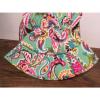 Vera Bradley Tutti Frutti Sweet Treat Tote Shoulder Bag &amp; Matching Sun Beach Hat