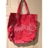 Lilly Pulitzer For Estee Lauder Pink Sand Dollar Print Beach Bag Tote