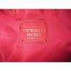 Victoria&#039;s Secret Pink Vinyl Tote Beach Gym Weekender Bag Purse Side Pockets