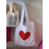 Women&#039;s &#039;Heart&#039; Shoulder Bag Shopping Shopper Tote Beach Satchel Handbag Bags