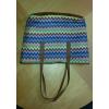 NWT Forever Chevron Beaded Fringe Tote Rue 21 Trendy Boho Large Beach Bag