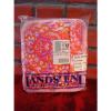 New Old Stock! LAND&#039;S END Pink Floral SIDE SHELL BAG Featherweight BEACH TOTE