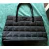 Givenchy Parfums Perfumes black quilted beach shopper book travel bag tote bag