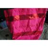 Giant beachbag size Victoria&#039;s Secret canvas NWOT hott pink w/sequin print