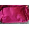 Giant beachbag size Victoria&#039;s Secret canvas NWOT hott pink w/sequin print