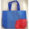 LANCOME LARGE TOTE SHOPPING BEACH COSMETIC MAKE UP BAG ~ ROYAL BLUE ~ NEW