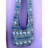 Hippie boho mini shoulder pouch beach bag local Thai handmade cotton petite size