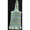 Crocheted Tote Bag Handmade Multi Color Blue White Turqoiuse Beach Market Eco