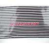 VICTORIA&#039;S SECRET Extra Large Black White Pink Stripe Beach Tote Travel Bag NWOT