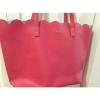 Bath &amp; Body Works Main Street Garden Tote Bag Pink Aqua Blue Beach Saffiano NWT