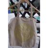 Victoria&#039;s Secret Summer Bling Glitter Canvas Gold Beach Bag Tote Studded