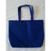 Lancome Paris Beach Tote Bag, Blue &amp; White Striped Canvas W/Vespa, Girl Design