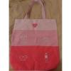 New Victoria&#039;s Secret Pink Canvas Tote Bag, 4 Front Pockets, Beach, 18&#034; x 17&#034;