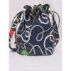 Monet Bucket Tote Nautical Theme Water Resistant Liner Beach Bag Drawstring