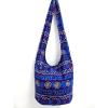 BAG SLING HOBO ADVENTURE YOGA BEACH BLUE LARGE SPIRAL VAGRANT SHOULDER TRIP TQ