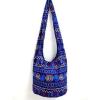 BAG SLING HOBO ADVENTURE YOGA BEACH BLUE LARGE SPIRAL VAGRANT SHOULDER TRIP TQ