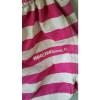 HOOTERS Beach Pool Bag Striped Pink White Sarasota Florida Rare