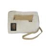 Beach Feet Australian sheepskin Handwarmer Purse Women Winter Shoulder Bag White