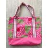 Sara Campbell Floral Tote Bag Dana Hall School Book Bag Travel Beach Weekender