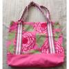 Sara Campbell Floral Tote Bag Dana Hall School Book Bag Travel Beach Weekender