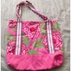 Sara Campbell Floral Tote Bag Dana Hall School Book Bag Travel Beach Weekender